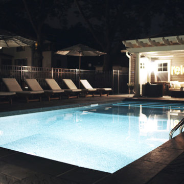 Rutherford Bergen County New Jersey Rectangle Pool