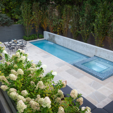 A "Quick Dip" - Custom Concrete Pool & Spa