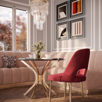 An Elegant French-Style Café