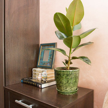 Pink Living Room Makeover