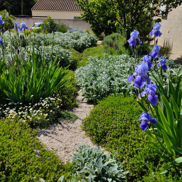 Pourrières, Var. Jardin méditerranéen naturel