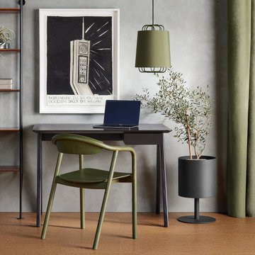 Blu Dot Dibs Dining Chair - Loden on Beech