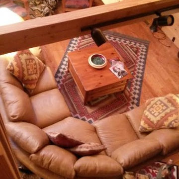 A cabin in the Blue Ridge Mountains of Virginia