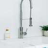Miseno MK281A Professional Series Pre-Rinse Kitchen Faucet - Flat Black