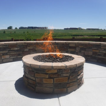Colorado Gas Fire Pit Projects