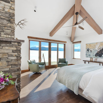 Eastern Idaho Timber Frame: Driggs Residence