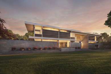 Inspiration for an exterior home remodel in Dallas