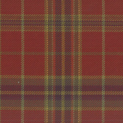 ROTH & TOMPKINS TEXTILES - Parkhill Fabric, Cardinal, 54''x36'' - Upholstery Fabric