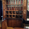 Edinburgh Estate Office Antique Black Cabinet