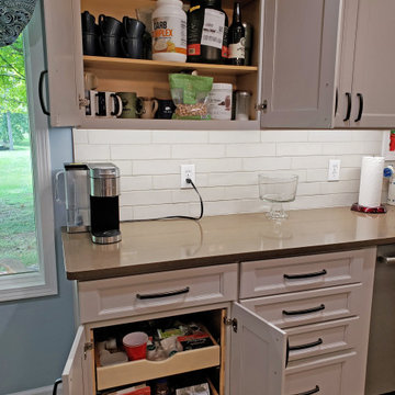 Two-Tone Transitional Kitchen Design