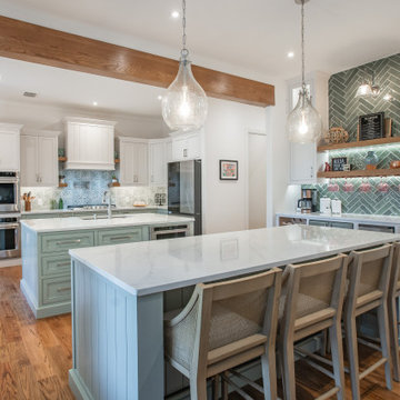 Button Wood ⎸ Kitchen + Dining Room + Wet-bar + Pantry + Mudroom + Laundry Room