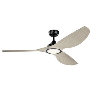 Kichler Imari 65 inch LED Ceiling Fan in Satin Black