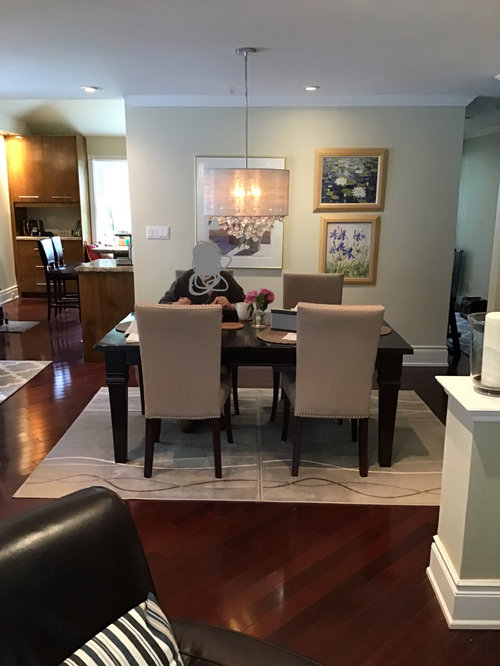 Help! Should my chandelier be raised?