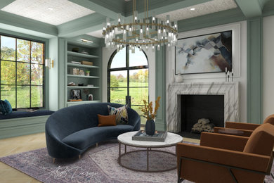 Luxe Library/Sitting Room