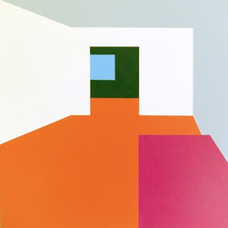 Scene 115 by Martha Hughes in Structured Spaces at New York Art Gallery Elisa Co - Artwork