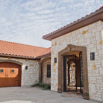 Spanish Style Home - Hill Country Hacienda