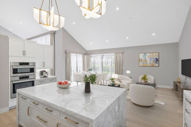 Inspiration for a modern kitchen remodel in Miami