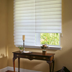Vignette&reg; Traditional&trade; Modern Roman Shades halfway - Roman Shades