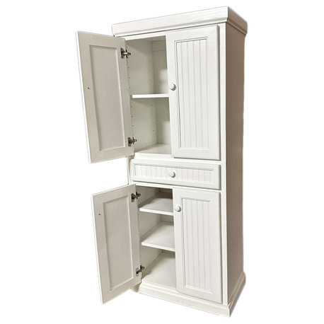 Coastal Kitchen Pantry, European Ivory