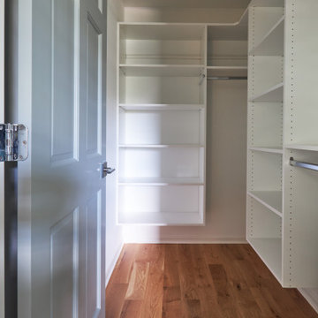 Closet Organizers with Open Shelving