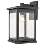 Millennium Lighting - Millennium Lighting 4121-PBK Bowton - 1 Light Outdoor Hanging Lantern-15.25 Inch - As twilight sets in, look to quality outdoor lightBowton 1 Light Outdo Powder Coat BlackUL: Suitable for damp locations Energy Star Qualified: n/a ADA Certified: n/a  *Number of Lights: 1-*Wattage:60w A Lamp bulb(s) *Bulb Included:No *Bulb Type:A Lamp *Finish Type:Powder Coat Black