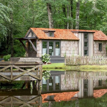 Designer Cottages | Tiny Home | Bark Siding