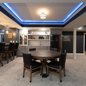 Burnley Drive West Lafayette Basement Remodel