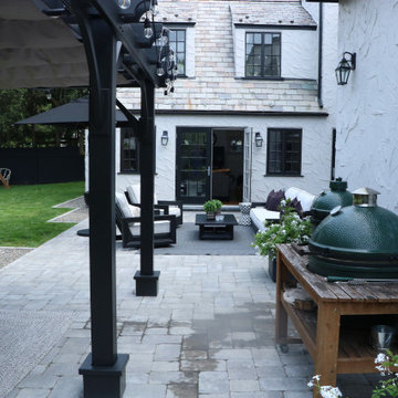Brussels Tumbled Patio & Pergola