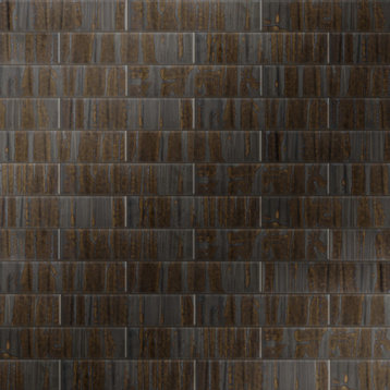 Joliet Prisma Dark Amber Ceramic Wall Tile