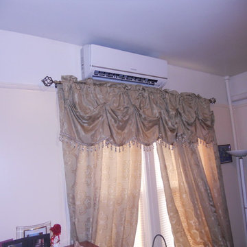 Ductless Air conditioning inside unit and outside unit pictures
