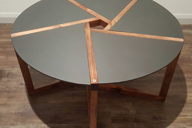 Hexagonal coffee table