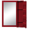 ACME Cargo Vanity Mirror, Red