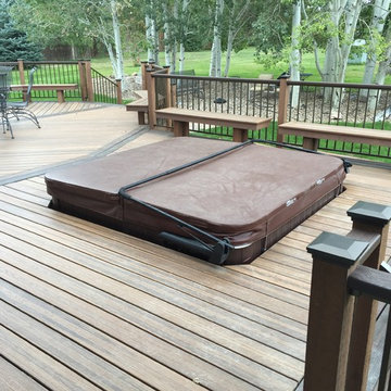 Timnath deck and pergola