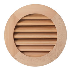 Full-Round Louver Vents - Registers Grilles And Vents