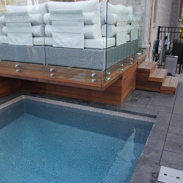 Contemporary ipe deck / patio en ipe contemporain