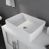 63" White Cabinet, White Porcelain Top and Sinks