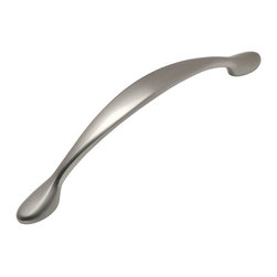 Cosmas - Cosmas 7325-128SN Satin Nickel Cabinet Pull - Cabinet And Drawer Handle Pulls