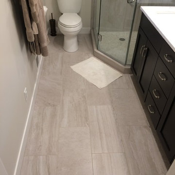Narrow Master Bath