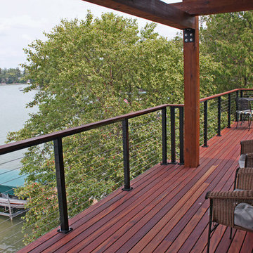 Fort Atkinson, WI: Lake House Deck Railing