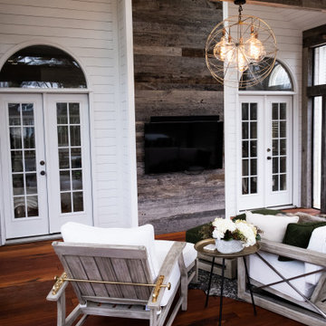 Hillsboro West End Custom Screened in Porch