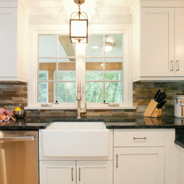 Contemporary/Transitional Kitchen in White