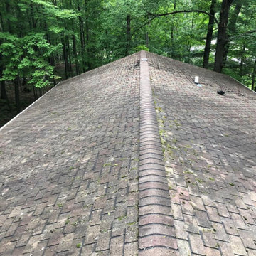 CertainTeed Landmark Pro shingles installed in Heather Blend