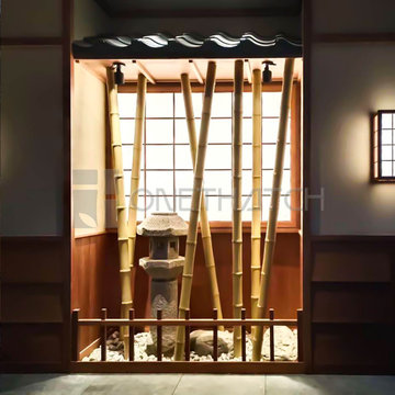 Bamboo Pole Decoration