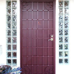 Wrought Iron Security Door - Front Doors
