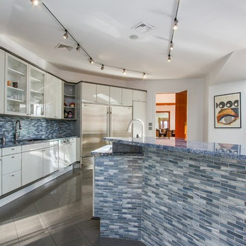Blue Bahia Exotic Granite Kitchen Counters
