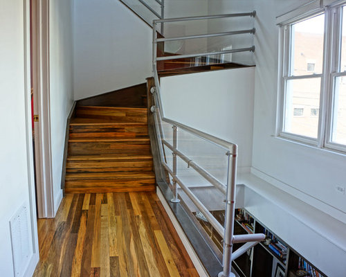 Modern Chicago Staircase Design Ideas, Remodels & Photos