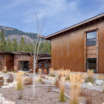A Modern-Rustic Family Home Designed to Survive Wildfires
