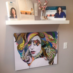 SkinLab Injectables - Mixed Media Art