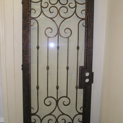Wrought Iron Screen Doors - Products