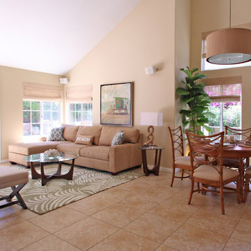 Tropical Family Room